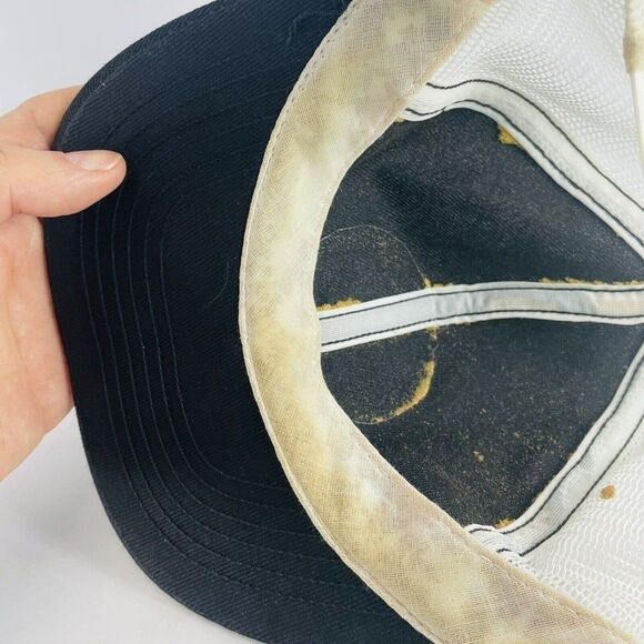 Gleaner Combine 60th Anv Mesh Snapback Trucker Hat Farmer Tractor Cap 1983 Ag - Picture 8 of 12